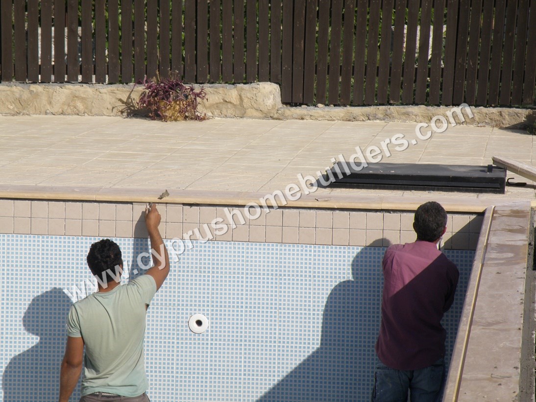pool tiling and coping repairs